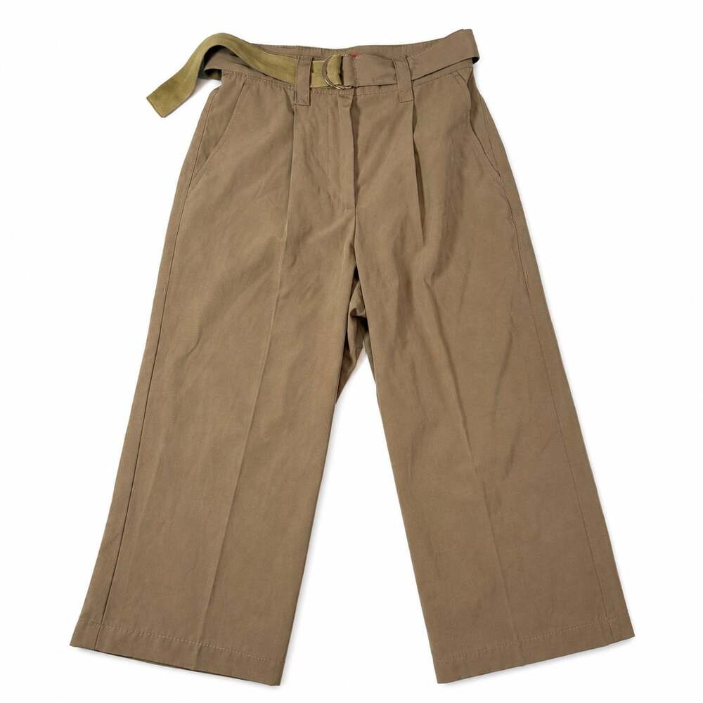 MAX&Co. Women's Belted Pleated Wide-Leg Trousers